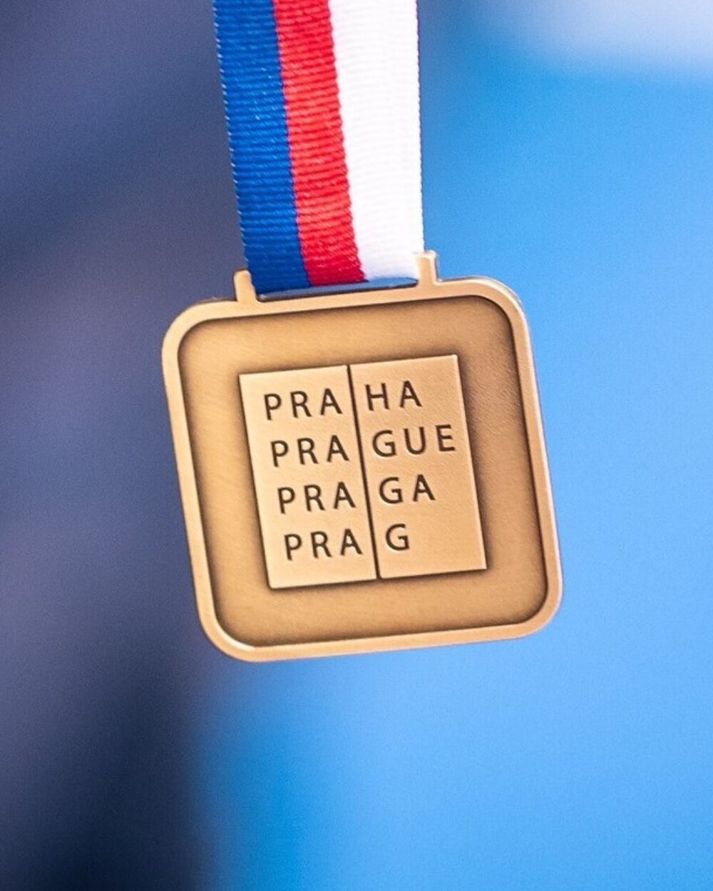 Medaille Prag