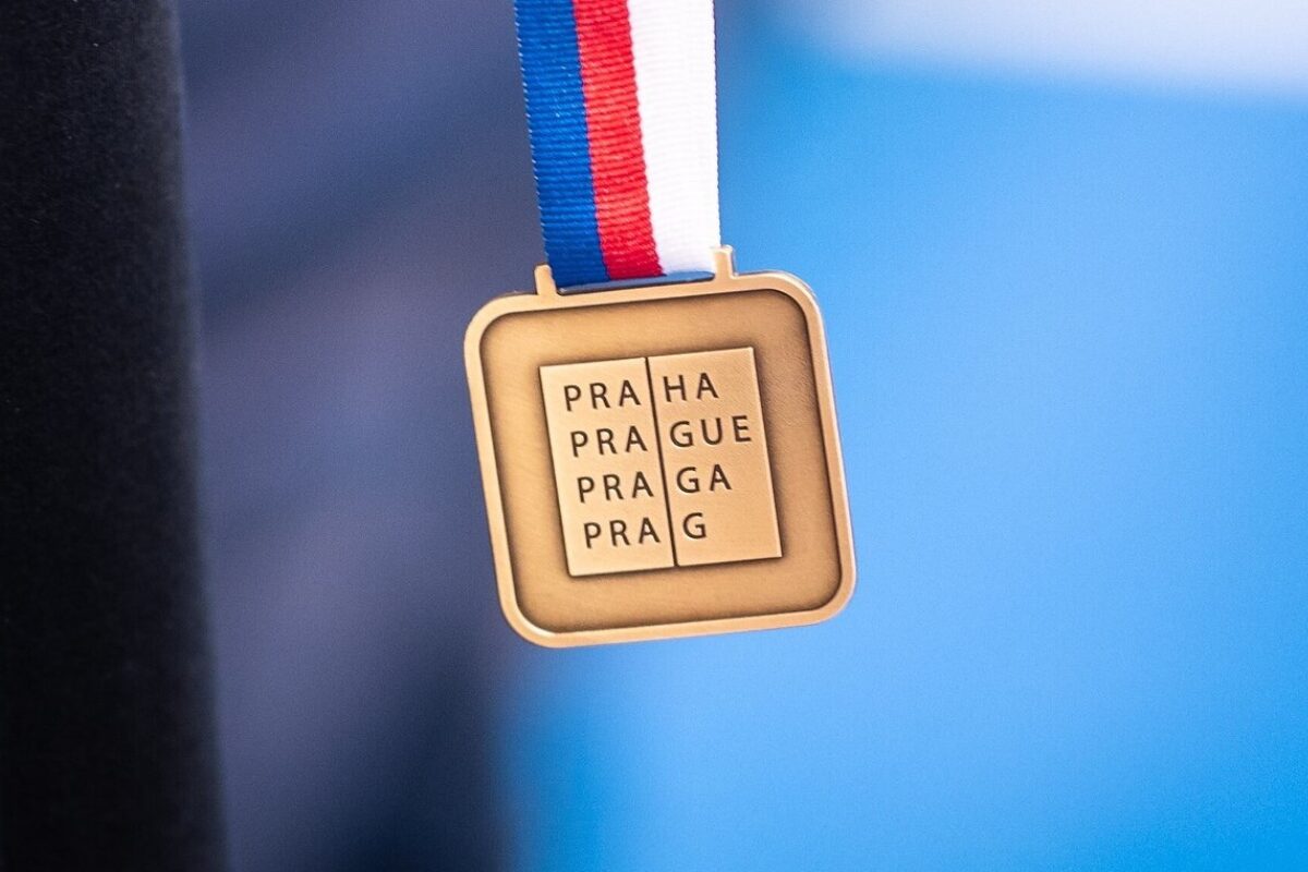 Medaille Prag