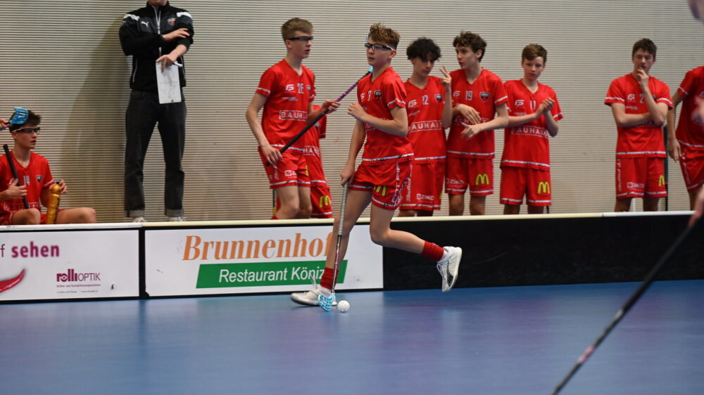 Floorball koeniz u16 schweizermeister 08