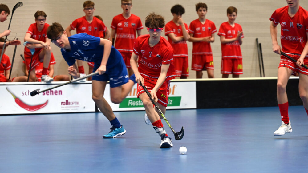 Floorball koeniz u16 schweizermeister 11