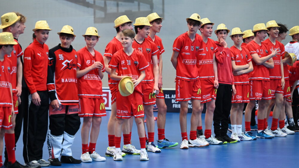 Floorball koeniz u16 schweizermeister 17