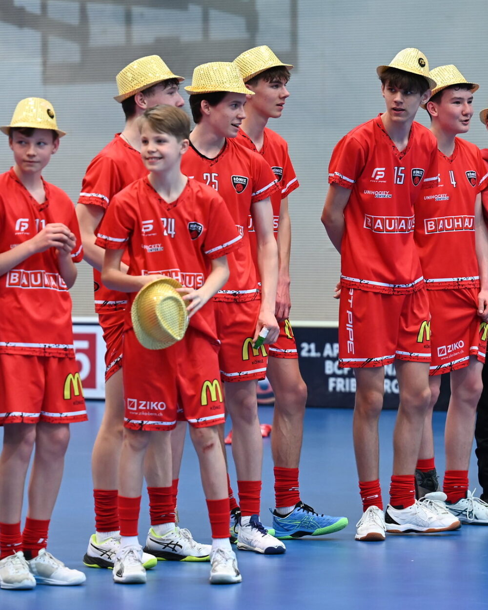 Floorball koeniz u16 schweizermeister 21