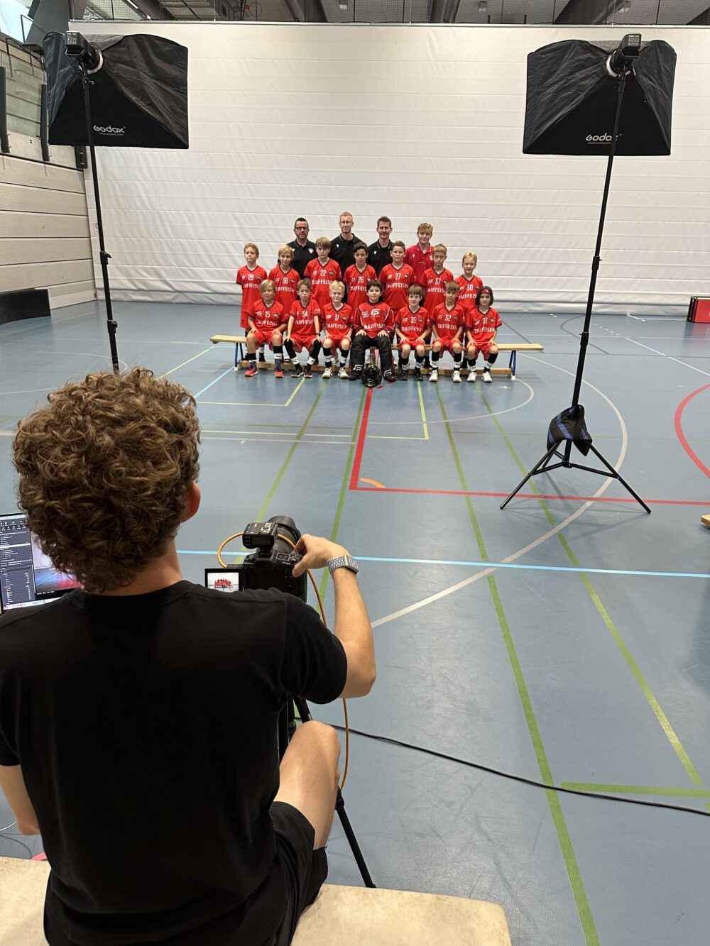 Fotoshooting Kickoff-Day